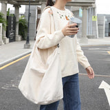 Women's Waterproof Nylon Handbag Large Capacity Tote Shoulder Bag