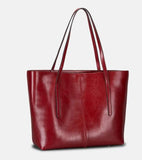Stylish Women's Large Leather Crossbody Bag