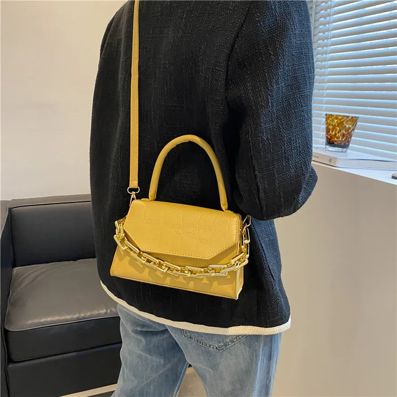 Retro Chain Shoulder Messenger Crossbody Bag Handbags Clutch Bag