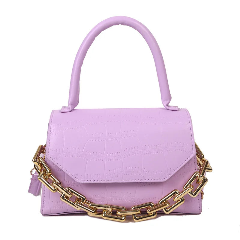Retro Chain Shoulder Messenger Crossbody Bag Handbags Clutch Bag