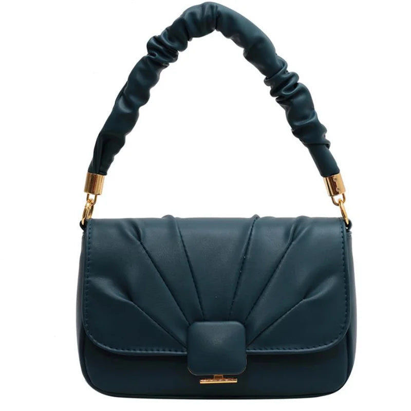 Casual Shoulder Bag with Lock Catch, Women's Totes Messenger Bag