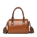 Retro Pillow Bag Lady Shoulder Strap Messenger Bag Brown Crossbody Bags