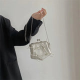 Women's Bowknot Small Bag Chain Shoulder Crossbody Bags