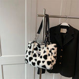 Women's Chain Shoulder Crossbody Handbag Large Capacity Totes Purse Satchel