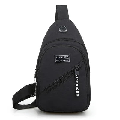 Casual Chest Pack Canvas Messenger Shoulder Bag