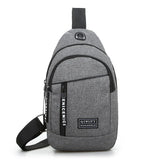 Casual Chest Pack Canvas Messenger Shoulder Bag