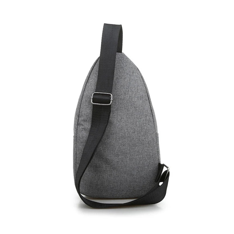 Casual Chest Pack Canvas Messenger Shoulder Bag