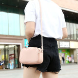 Women's High PU Leather Shoulder Messenger Bag
