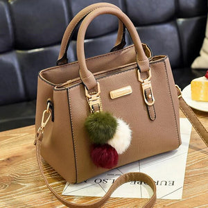 Women's Hairball Cross Body Bag Shoulder Bag Handbags