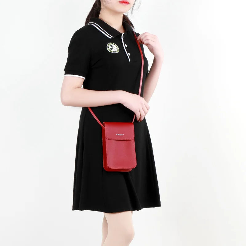 Women's Crossbody Handbag High-quality PU Shoulder Bag for Ladies