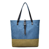 Canvas Shoulder Bag Casual Tote Large Capacity Bags For Women Ladies