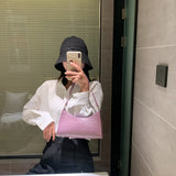 Women's Leather Crossbody Tote Bag Lady Shoulder Messenger Bag