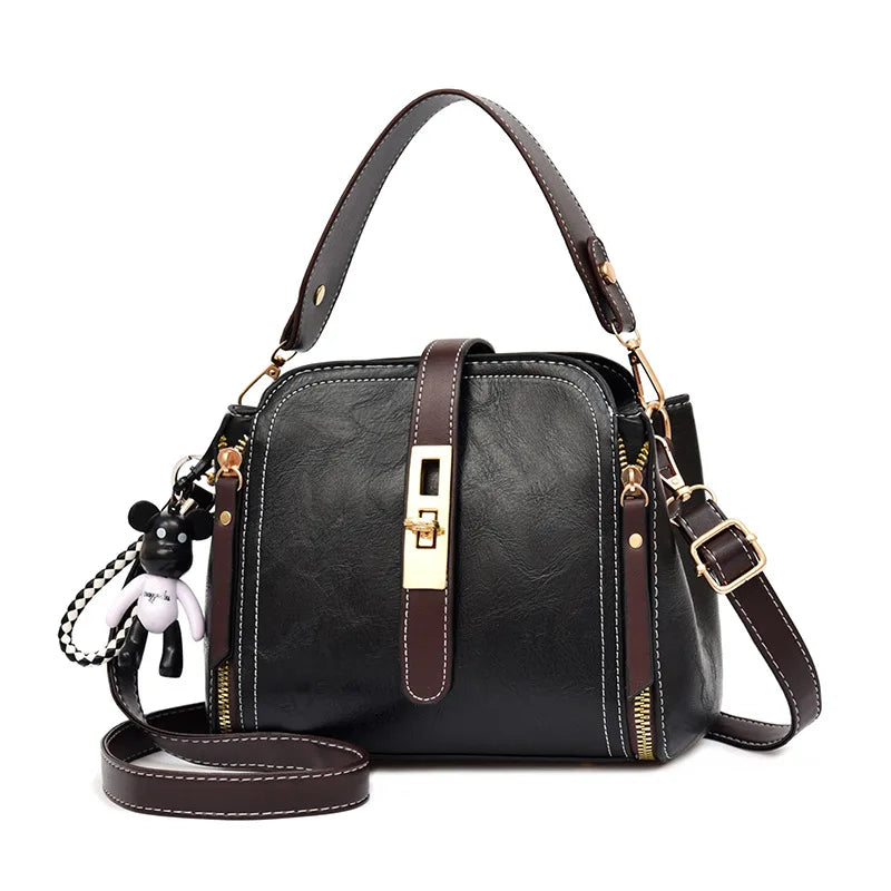 Retro Style Messenger Bag Shoulder Bag