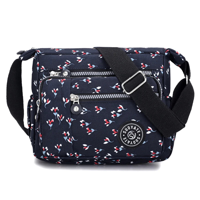 Women's Messenger Bag Large Capacity Crossbody Nylon Handbag