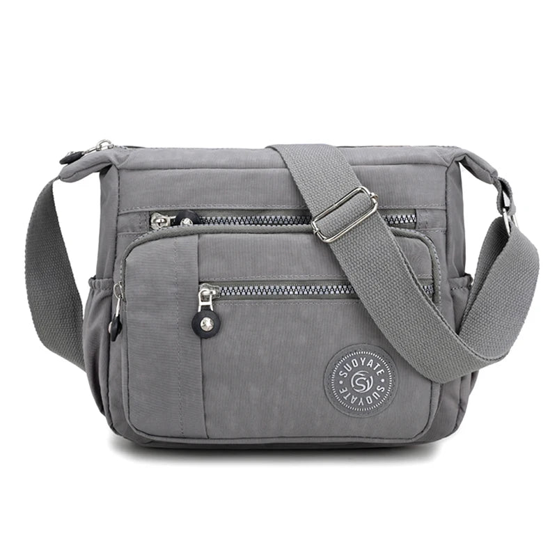 Women's Messenger Bag Large Capacity Crossbody Nylon Handbag