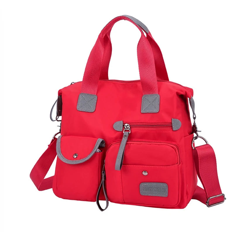 Women's Multi-pockets Shoulder Bag Large Capacity Handbags