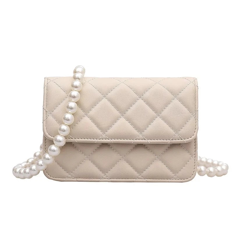 Women's Mini Beaded Crossbody Bag Summer Handbag