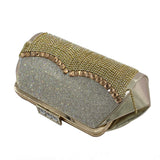 Rhinestone Evening Bag Silver Red Fall & Winter