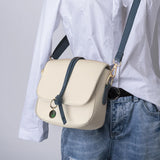 Women's Shoulder Bag PU Leather Square Handbag Female Winter Solid All-match Mes