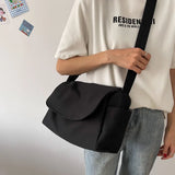 Canvas Shoulder Bag Large Capacity Handbag for Women