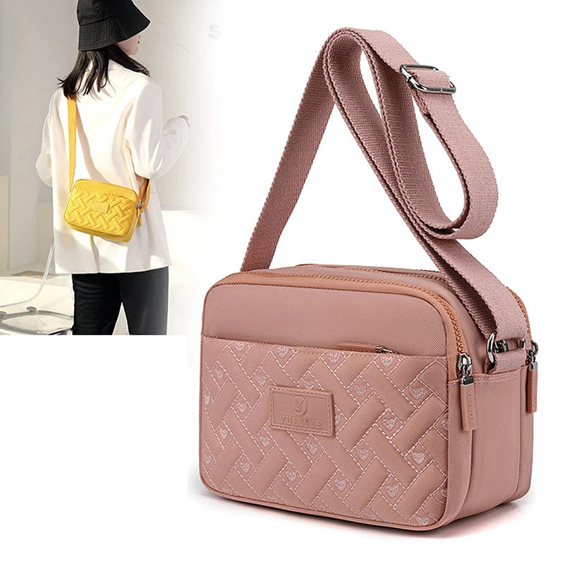 Women's Shoulder Bag Nylon Small Handbag Messenger Bag