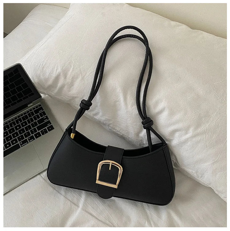 Women's Small Shoulder Bag Texture Crossbody Underarm Bag