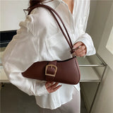 Women's Small Shoulder Bag Texture Crossbody Underarm Bag