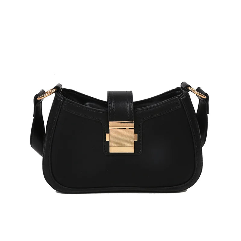 Casual Western PU Ladies Shoulder Bags Underarm Bags