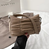 Women's Spring/Summer Textured Underarm Shoulder Bags