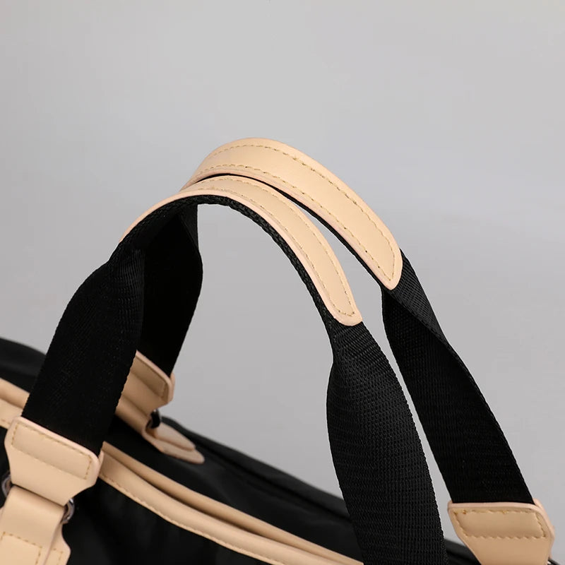 Women's Shoulder Bag Large Capacity Tote Crossbody Bags Ladies Nylon Messenger B