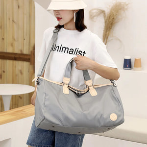 Women's Shoulder Bag Large Capacity Tote Crossbody Bags Ladies Nylon Messenger B