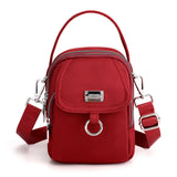 Women's Single Shoulder Bag High Durable Fabric Mini Handbag Cross-body Bag
