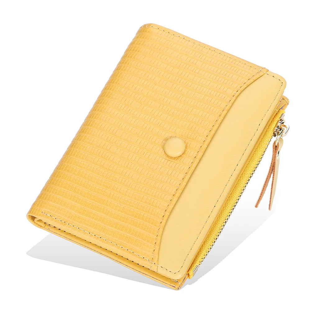 Women's Small Purse Perfect Wallet Large Capacity Clutch Bag with Zippered