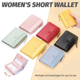 Women's Small Purse Perfect Wallet Large Capacity Clutch Bag with Zippered