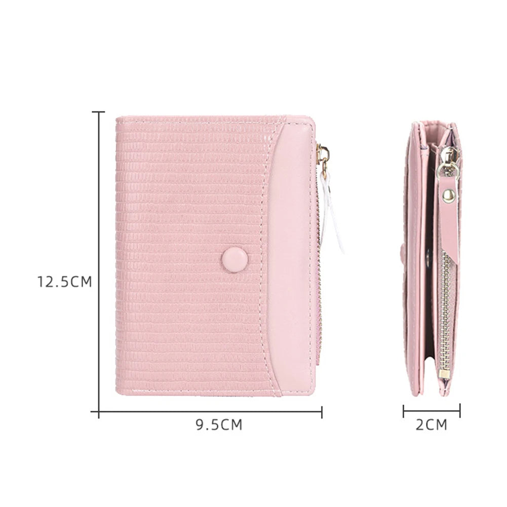 Women's Small Purse Perfect Wallet Large Capacity Clutch Bag with Zippered