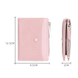 Women's Small Purse Perfect Wallet Large Capacity Clutch Bag with Zippered