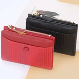Women's Small Purse Perfect Wallet Large Capacity Clutch Bag with Zippered