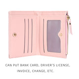 Women's Small Purse Perfect Wallet Large Capacity Clutch Bag with Zippered