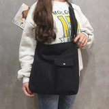 Large Capacity Women's Canvas Tote Bag Handbags