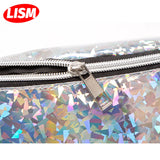 Multicolored Sequins Waist Bag Girl Shoulder Fanny Pack
