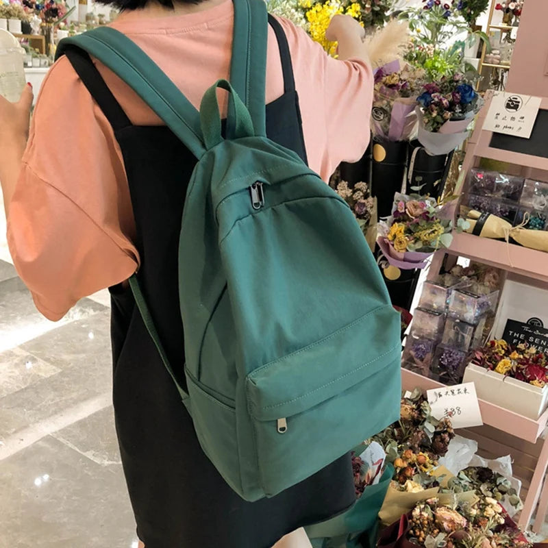 Women's Waterproof Backpack Shoulder Bag - School Bag