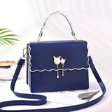 Cat Ear Pendant Shoulder Bag for Women
