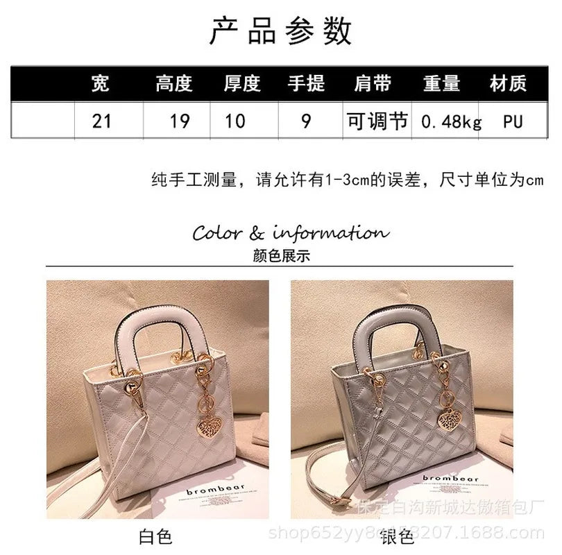 Chic Embroidered Shoulder Bag for Women