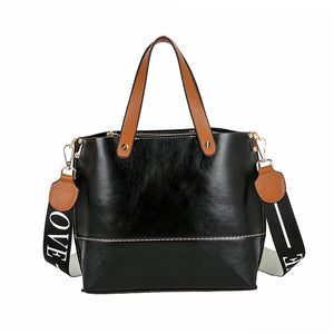 Women's High-Capacity Shoulder Bag Multi-Function Handbag