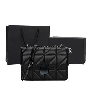 Diamond Belt Bag for Women, Small Chain Messenger Bag, Large Capacity Handbag