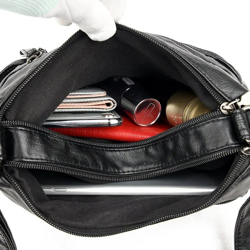 Women Shoulder Bag Crossbody Handbag Soft Pu Leather Sac A Main