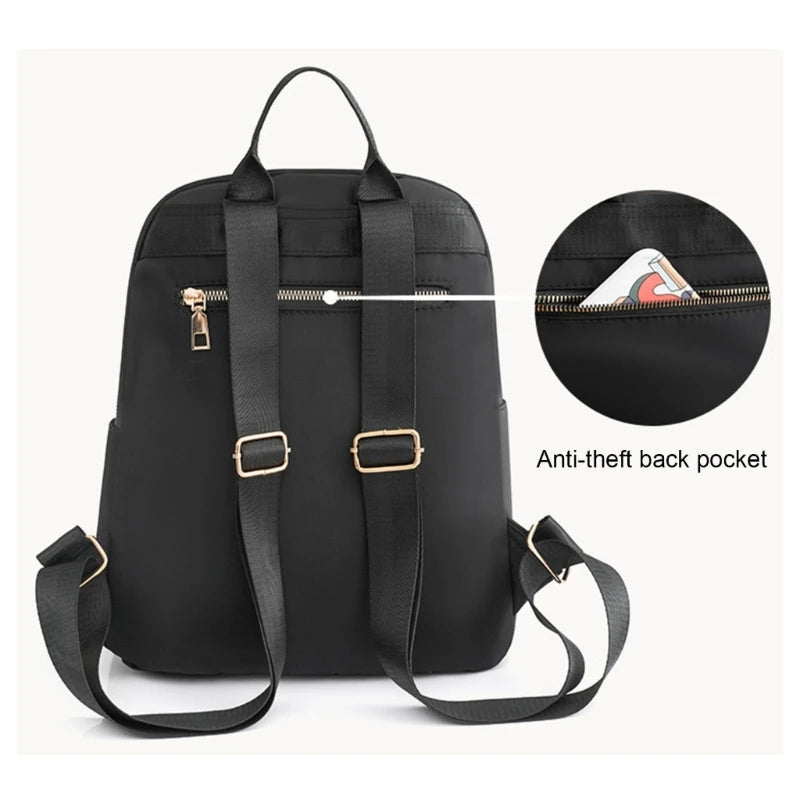 Casual Backpack Large Capacity School Travel Computer Daily Bag