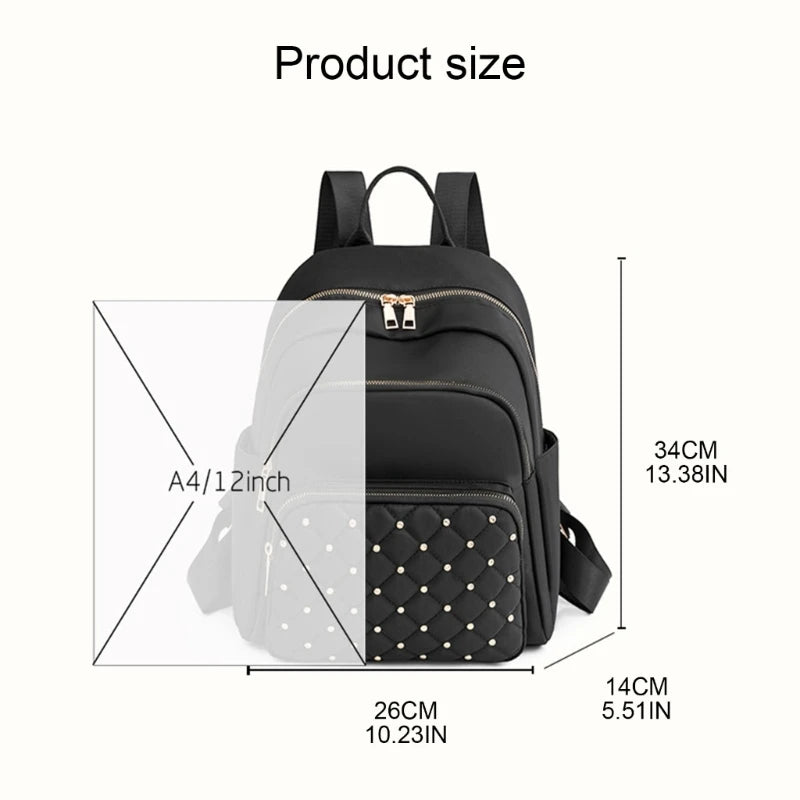 Casual Backpack Large Capacity School Travel Computer Daily Bag