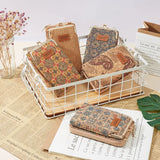 Wood Grain Women Small Shoulder Bag PU Leather Mini Crossbody Messenger