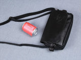 Vintage Messenger Bag for Men Small Flap Crossbody Shoulder Bag